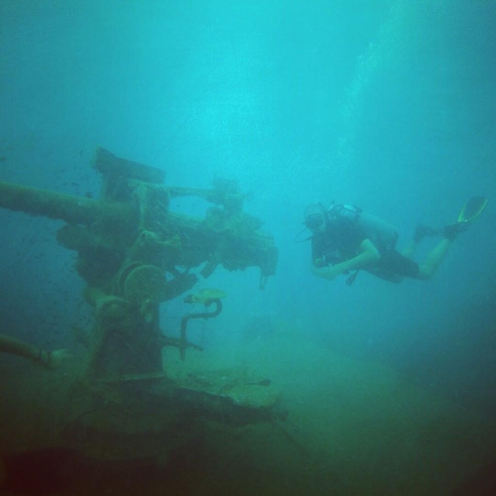 Cover photo of the dive